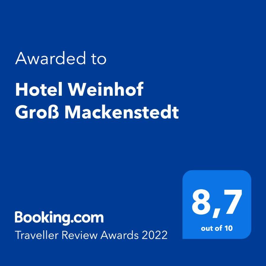 Hotel Weinhof Gross Mackenstedt Stuhr Εξωτερικό φωτογραφία